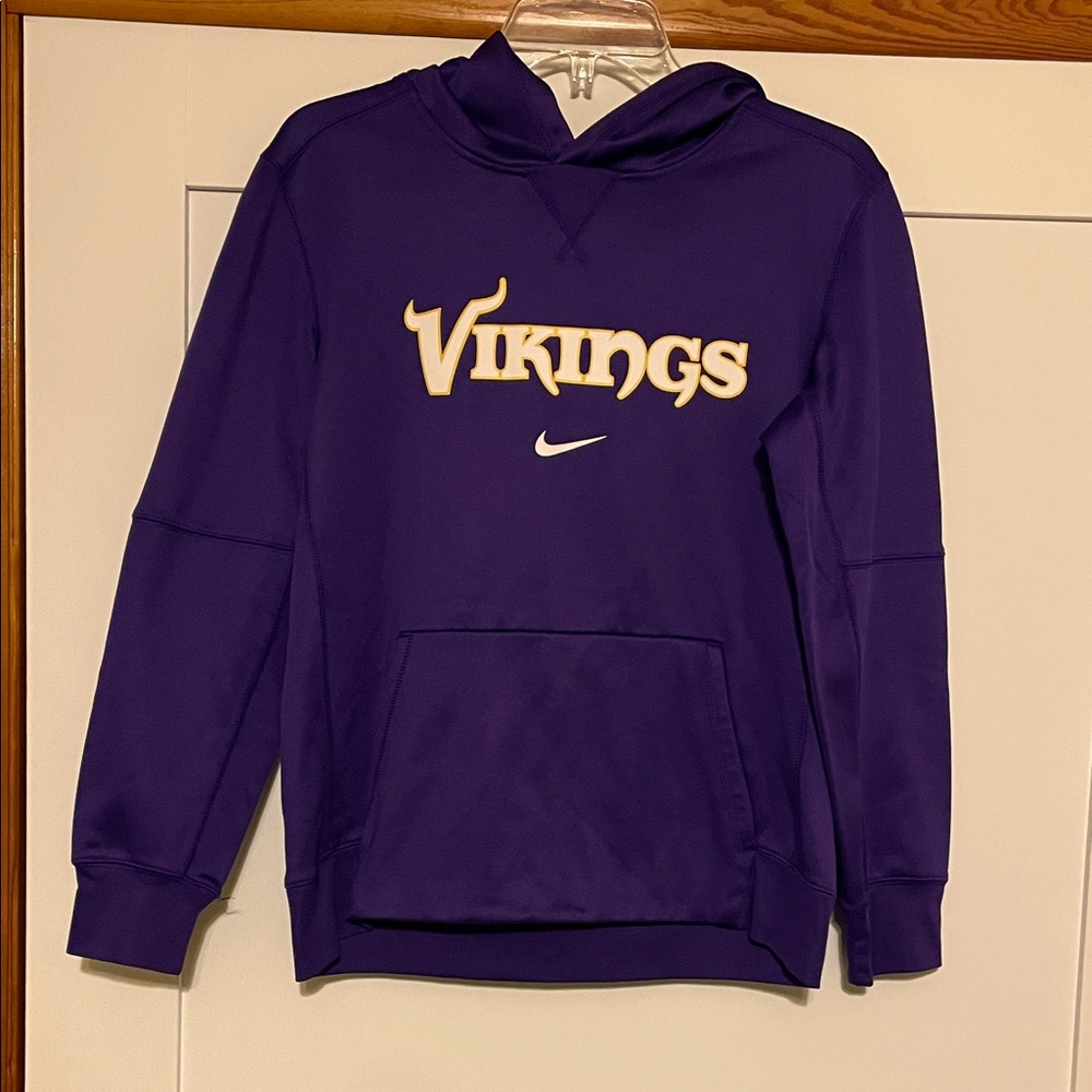 Nike Purple Vikings Pullover Hoodie